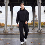 CELVOIR | ENSEMBLE HOMME SWEAT À CAPUCHE ET PANTALON MAILLE