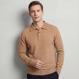 CELVOIR | PULL HOMME COL POLO MAILLE