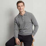 CELVOIR | PULL HOMME COL POLO MAILLE