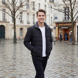 CELVOIR | VESTE HOMME MATELASSÉE COL MONTANT