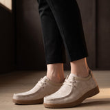Celvoir | Mocassins En Cuir Avec Coutures Apparentes Pour Hommes