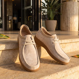 Celvoir | Mocassins En Cuir Avec Coutures Apparentes Pour Hommes