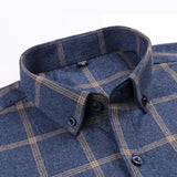 CELVOIR | CHEMISE HOMME À CARREAUX ET COL BOUTONNÉ