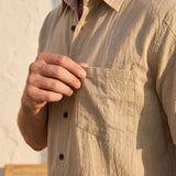 Celvoir | Ensemble Chemise Avec Short À Cordon Pour Hommes